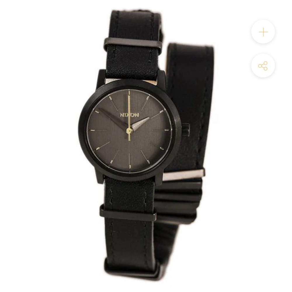 NWT New Nixon Kenzi Wrap Watch Black